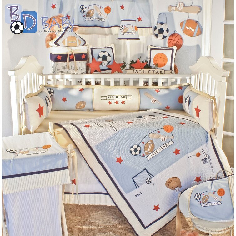 How to set outlet up crib bedding